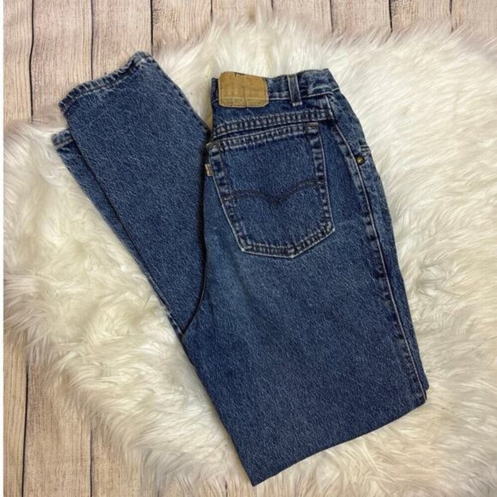 Levi’s Vintage Stone Wash Beige Tab Women’s Jeans Size 13